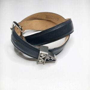 VINTAGE Justin Leather Belt